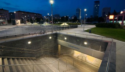 Progetto di illuminazione urbana i Led in aumento nelle citta italiane