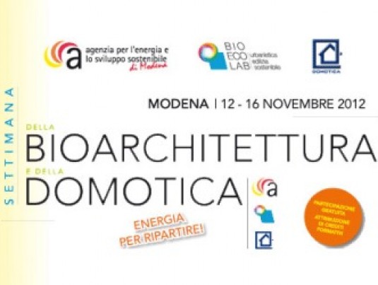 Settimana della bioarchitettura e domotica